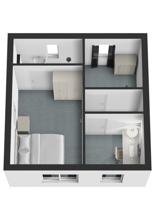 mediumsize floorplan